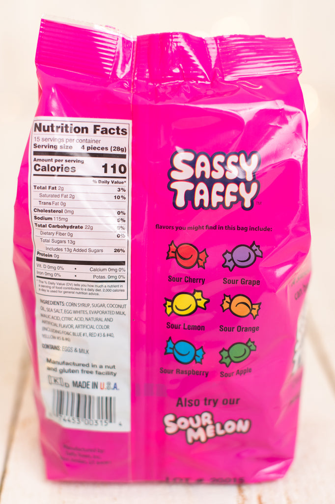 Sour Fruits Sassy Taffy